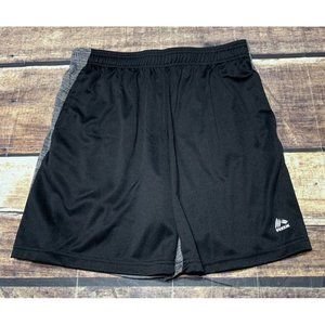 RBX Performance X-Dri Shorts Mens Med Drawstring Running Workout Black Pockets